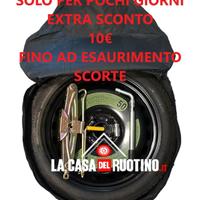 RUOTINI DI SCORTA PER TUTTE LE AUTO DEL MONDO(NON 