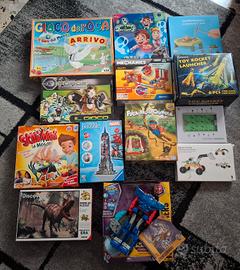 LOTTO GIOCHI IN SCATOLA- DA TAVOLO VARI  