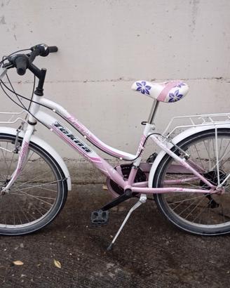 Bicicletta da ragazzina con doppio cambio mis 24