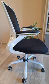 SONGMICS Sedia da Ufficio Girevole