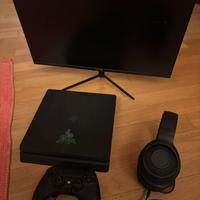 Ps4 + scuff + cuffie razer + monitor 165hz
