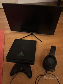 Ps4 + scuff + cuffie razer + monitor 165hz