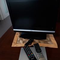 Tv led UNITED 22" con decoder DTV