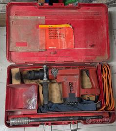 HILTI TE 52 revisionato con  accessori