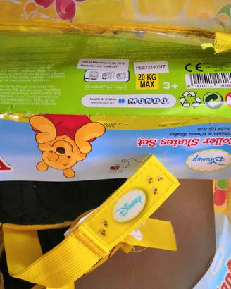 Kit pattini bimbi Disney Winnie the Pooh