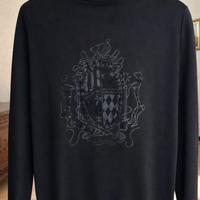 Dolcevita nero Gattinoni con stampa