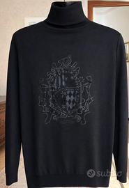 Dolcevita nero Gattinoni con stampa