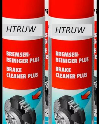 4 pulitori freni Wurth da 500 ml