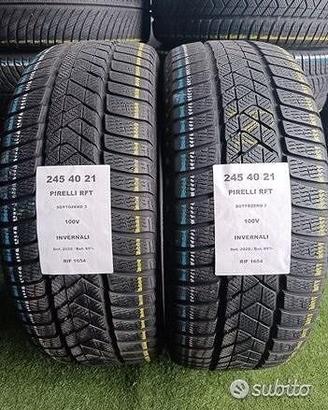 2 gomme 245 40 21 PIRELLI RFT INVERNALI RIF1654