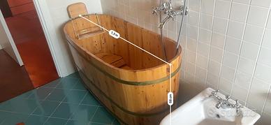 Vasca da Bagno Artigianale in Legno (Tinozza Relax