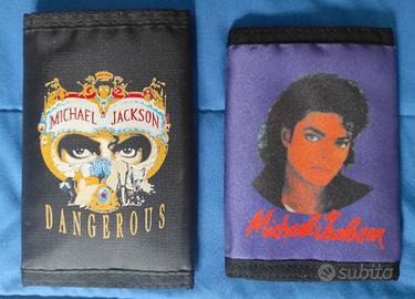 Portafogli Michael Jackson nuovi Dangerous Bad '90