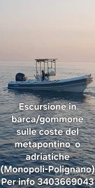 uscite in barca /gommone