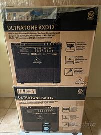 BEHRINGER KXD12 AMPLI 600W - NUOVO IMBALLATO