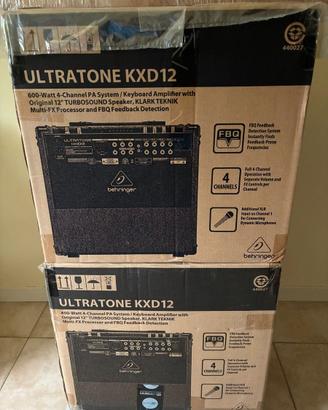 BEHRINGER KXD12 AMPLI 600W - NUOVO IMBALLATO