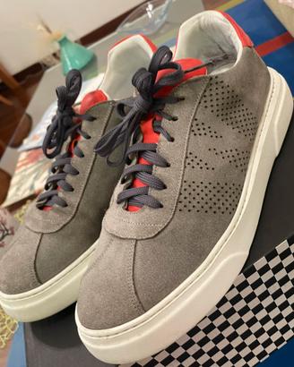 Sneakers uomo in pelle scamosciata n.42 Melluso