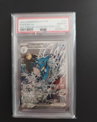 Pokemon kingdra ex #131 EN 2024 PSA 10