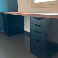Scrivania con cassettiere - COME NUOVA