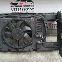 Ossatura calandra con ventola raffreddamento motor