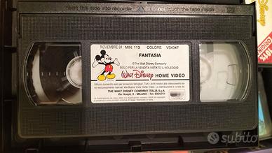 VHS Disney Fantasia Originale