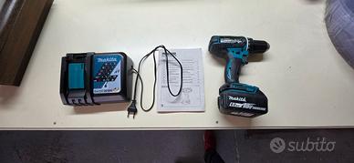 Trapano Makita DDF482 + batteria 6.0ah + caricabat