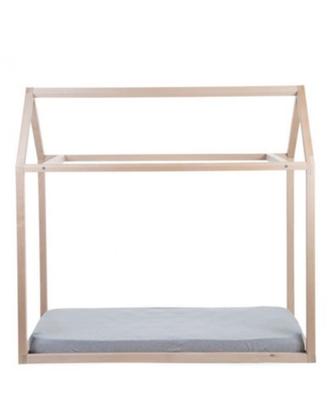 LETTO MONTESSORIANO A CASETTA CHILDHOME 140x70