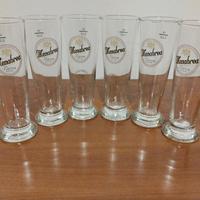 6 Bicchieri da birra marca Menabrea 1846