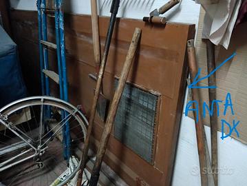 portone in ferro 2.26 larghezza e 2.66 altezza