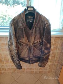 Chevignon Giacca in Pelle Vintage