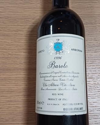 bottiglia vintage 1996