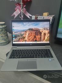 HP elitebook i5 8th gen 8 GB RAM SSD 500