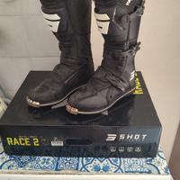 Stivali motocross enduro trial SHOT