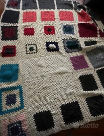 Coperta di lana uncinetto