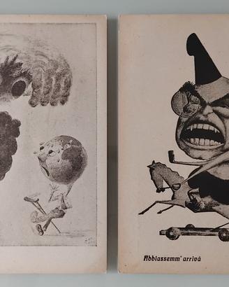 Cartoline satiriche. Ed. Tharros 1946.