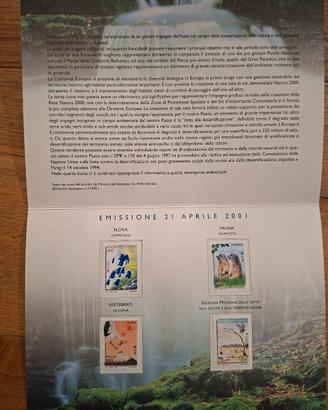 folder ambiente e natura 2001
