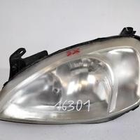 93185145 FANALE ANTERIORE SX OPEL Corsa C 5P 1° Se