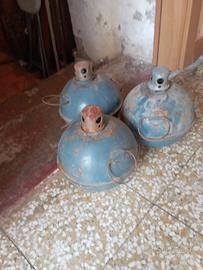 lampada segnaletica vintage 