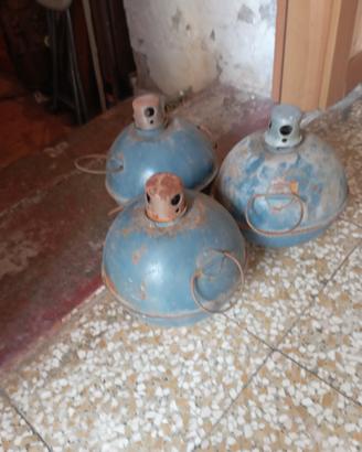 lampada segnaletica vintage 