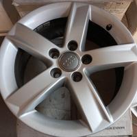Cerchi in lega 16" originali AUDI VW con gomme