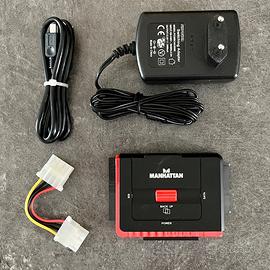 ADATTATORE/CONVERTITORE DA SATA/IDE A USB 2.0