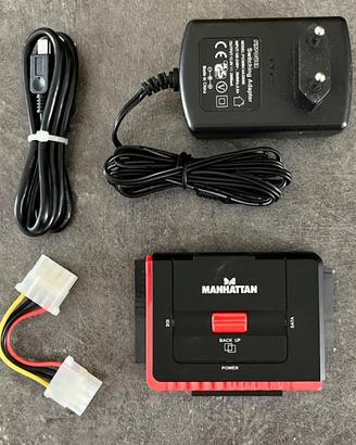 ADATTATORE/CONVERTITORE DA SATA/IDE A USB 2.0