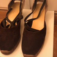 Scarpe Loro Piana taglia 40 camoscio e lino