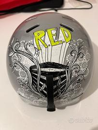 Casco snowboard sci red