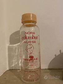 Biberon vetro vintage NORA Columbus Nurse