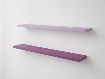 Mensole 120x25 cm – Viola/Lilla