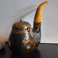 ANTICA PIPA PORTA TABACCO ALDO TURA MACABO VINTAGE