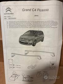 Barre portatutto originali Citroen (v modello)