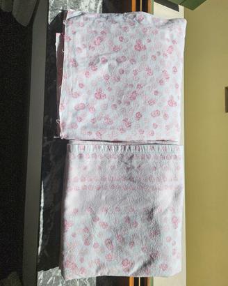 Lenzuola in flanella di cotone