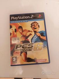 PES 6 PS2 PLAYSTATION ITA NO PS1 PS2