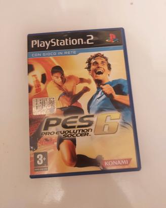 PES 6 PS2 PLAYSTATION ITA NO PS1 PS2