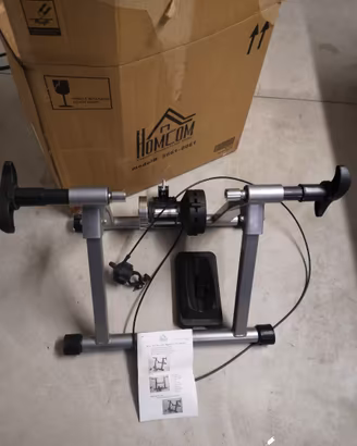 Rullo per bici da corsa.